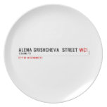 ALENA GRISHCHEVA  STREET  Plates