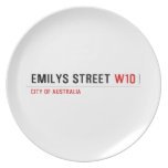 Emilys Street  Plates