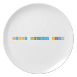 Happy Birthday Sarah  Plates