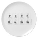 four 
 mabini  Plates