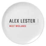 Alex Lester  Plates