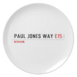 Paul Jones Way  Plates