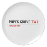 Popes Grove  Plates