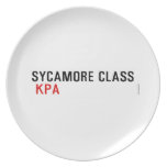 SYCAMORE CLASS   Plates