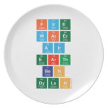 fire
 water
 air
 earth
 ben
 dylan  Plates