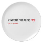 vincent vitaliss  Plates