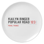 Kailyn ringer Popular road  Plates