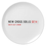 NEW CROSS DOLLS  Plates