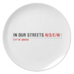 in OUR STREETS  Plates