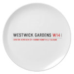 Westwick Gardens  Plates
