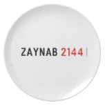 Zaynab  Plates