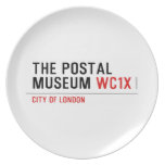 the postal museum  Plates