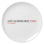 6407 Las Brisas Drive  Plates