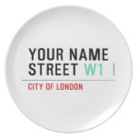 Your Name Street  Plates