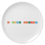 I Love Fitria  Plates
