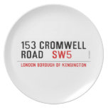 153 CROMWELL ROAD    Plates