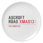 ASCROFT ROAD  Plates