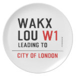 WAKX LOU  Plates
