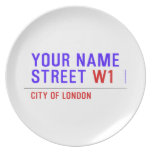 Your Name Street  Plates
