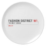 Fashion District  Plates