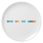 Uya is my dearl  Plates