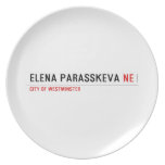 ELENA PARASSKEVA  Plates
