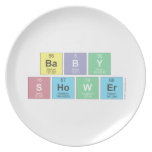 Baby 
 shower  Plates