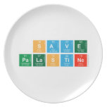 SAVE 
 PALASTINE  Plates