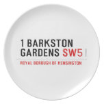 1 barkston gardens  Plates