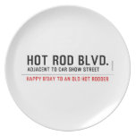 Hot Rod Blvd.  Plates