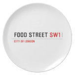 Food street  Plates