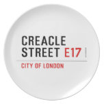 Creacle Street  Plates