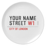 Your Name Street  Plates