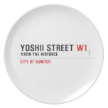 Yoshii Street  Plates