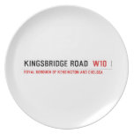 Kingsbridge Road  Plates