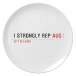 I strongly rep  Plates