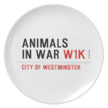 animals in war  Plates