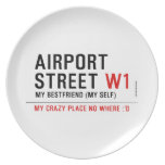 AIRPORT Street  Plates