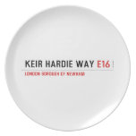 keir Hardie Way  Plates