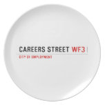 CAREERS STREET  Plates
