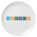 congrats  Plates