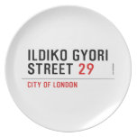 Ildiko Gyori Street  Plates