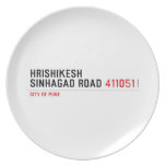 HrishiKesh Sinhagad Road  Plates