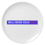 Mallinson Road  Plates