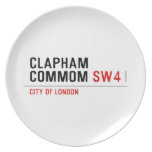 Clapham Commom  Plates