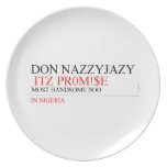 Don Nazzyjazy   Plates