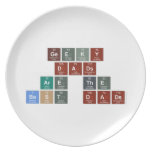 Geeky
 Dads
 Are the
 Best Dads  Plates