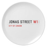 JONAS STREET  Plates