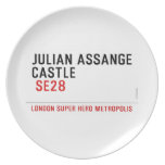 JULIAN ASSANGE CASTLE    Plates