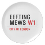 EEFTING MEWS  Plates
